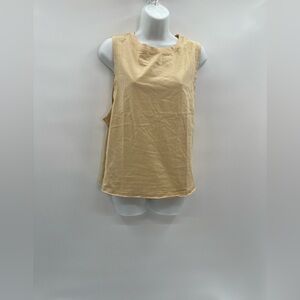 Torary Sleeveless Yellow Top - Women's Size S